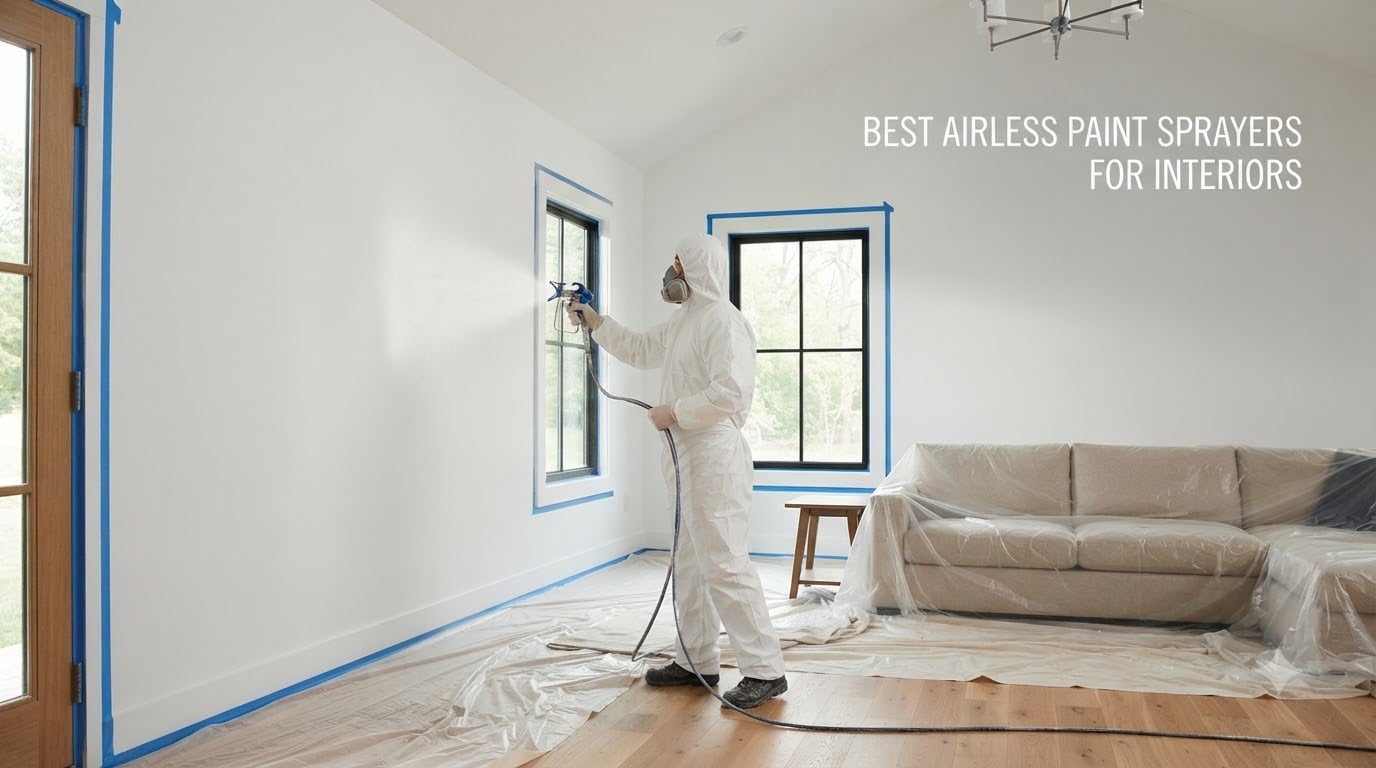 best airless paint sprayers for interiors