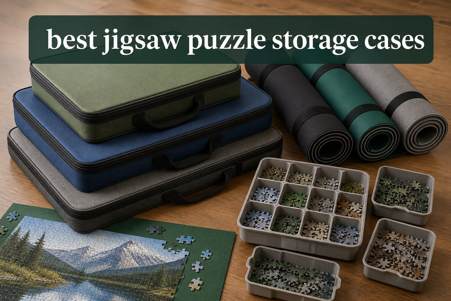 best jigsaw puzzle storage cases