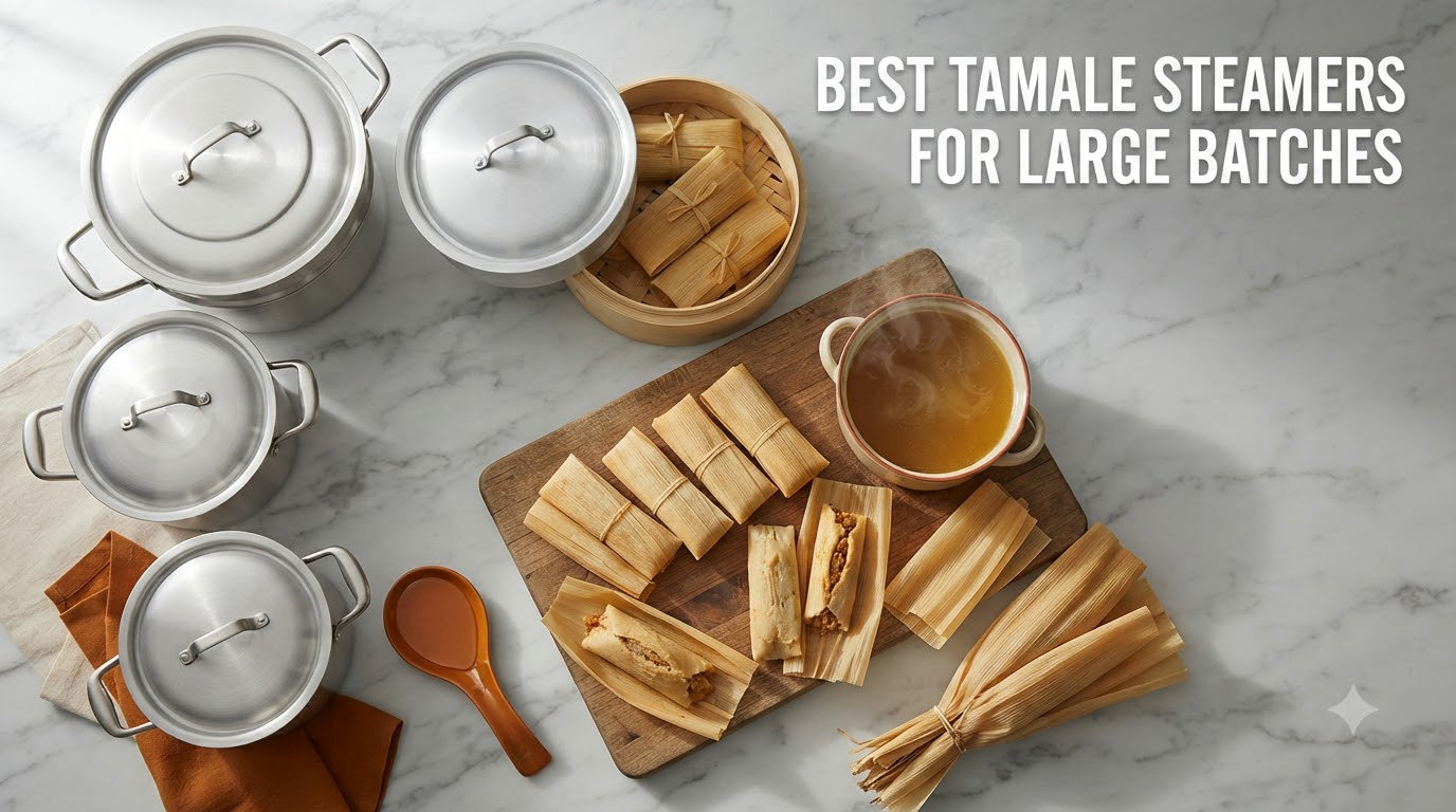 best tamale steamers for large batches