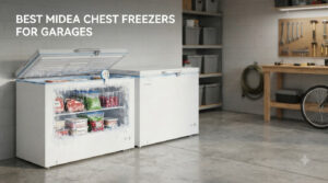 best midea chest freezers for garages