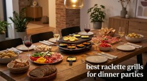 best raclette grills for dinner parties