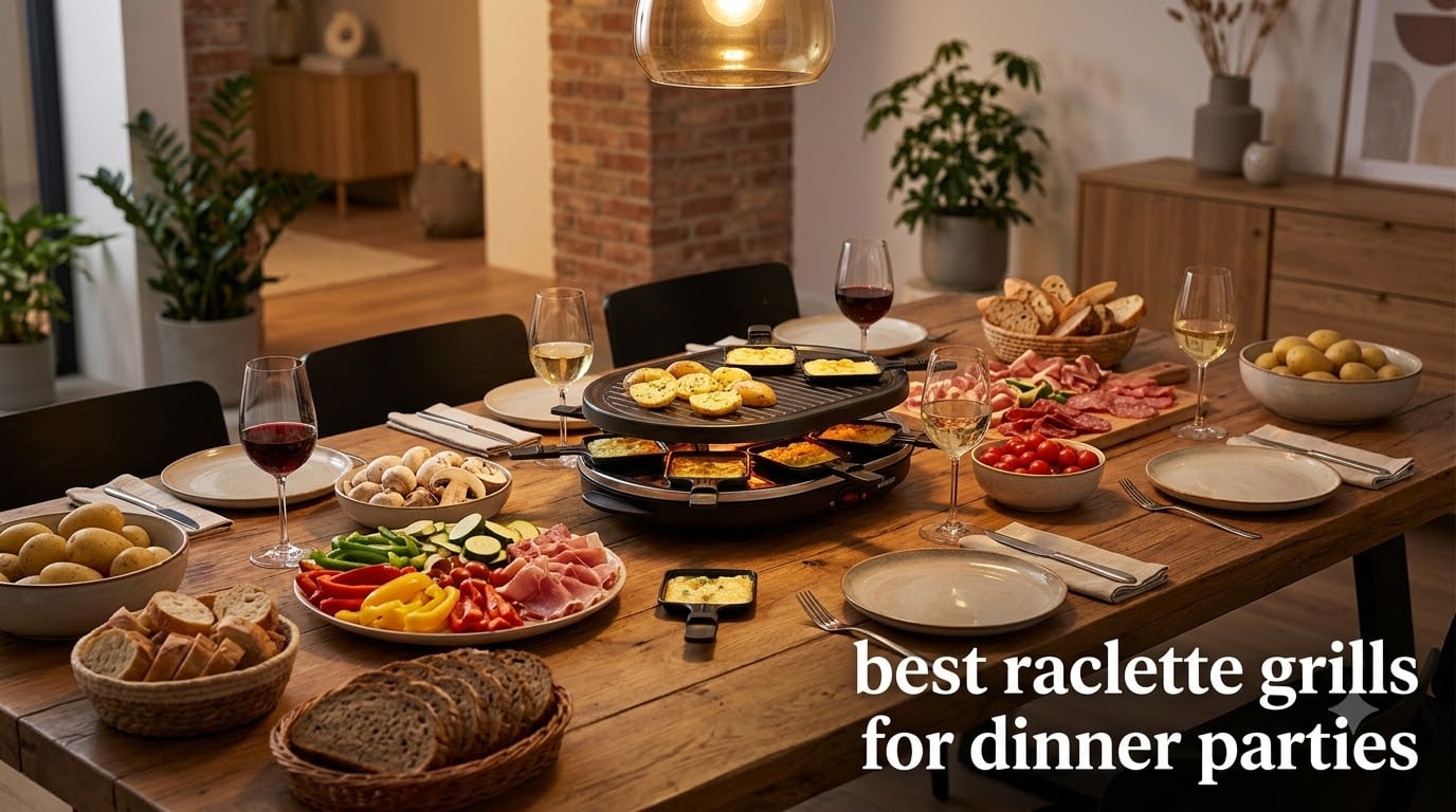 best raclette grills for dinner parties
