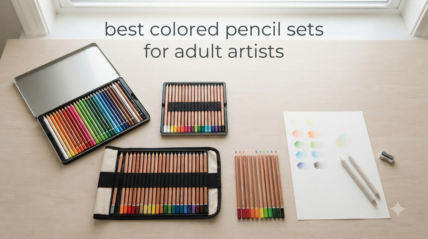 best colored pencil sets for adult artists