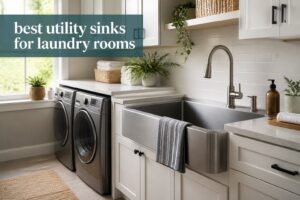 best utility sinks for laundry rooms