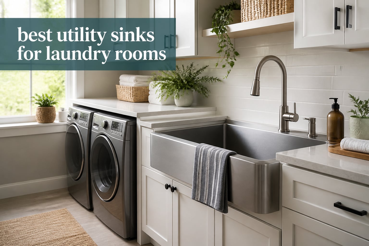 best utility sinks for laundry rooms