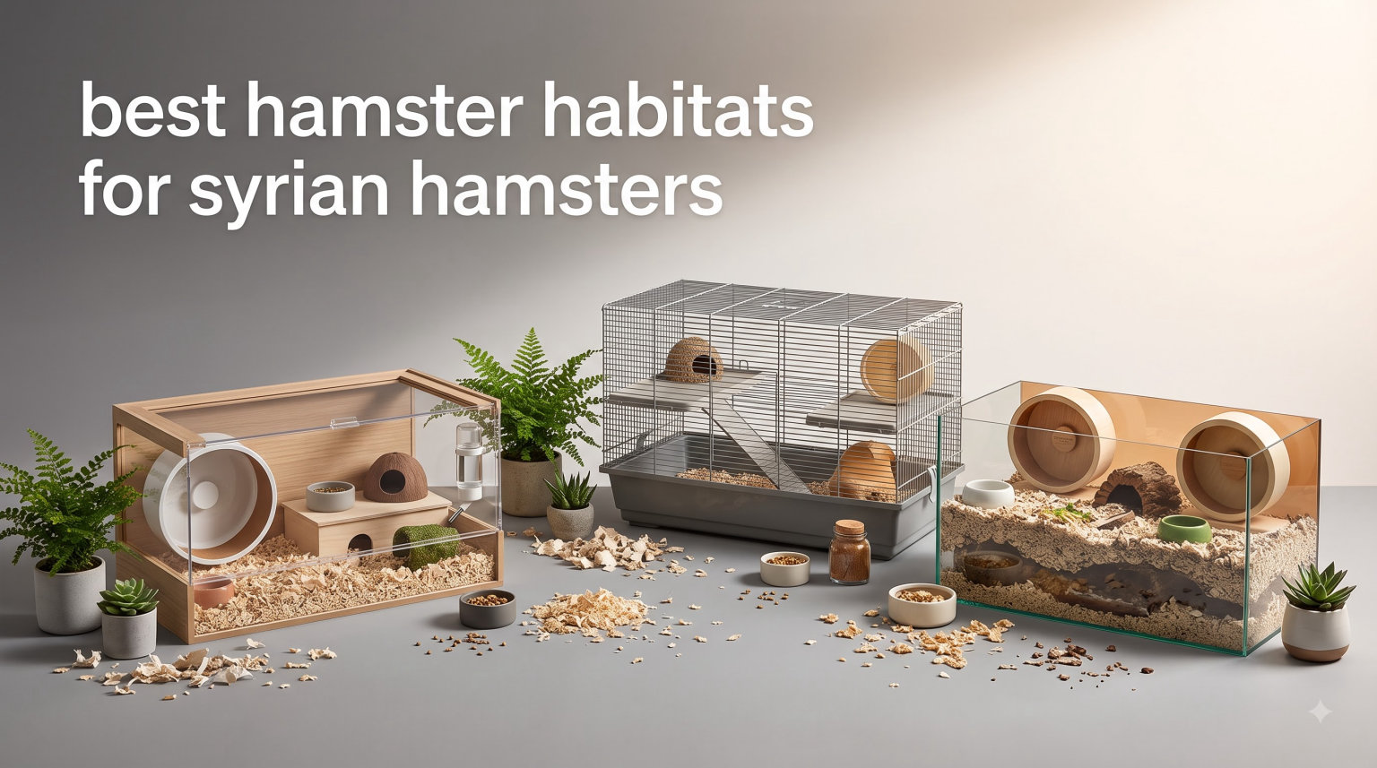 best hamster habitats for syrian hamsters
