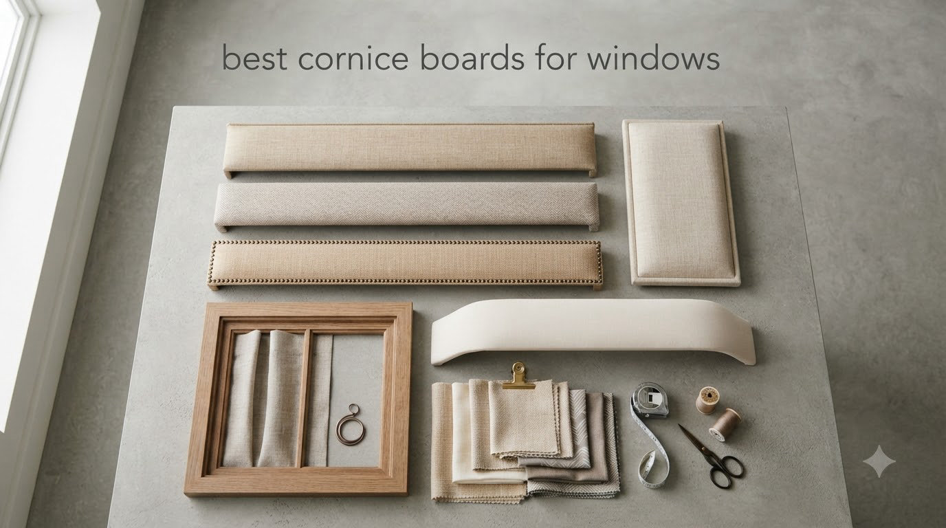 best cornice boards for windows