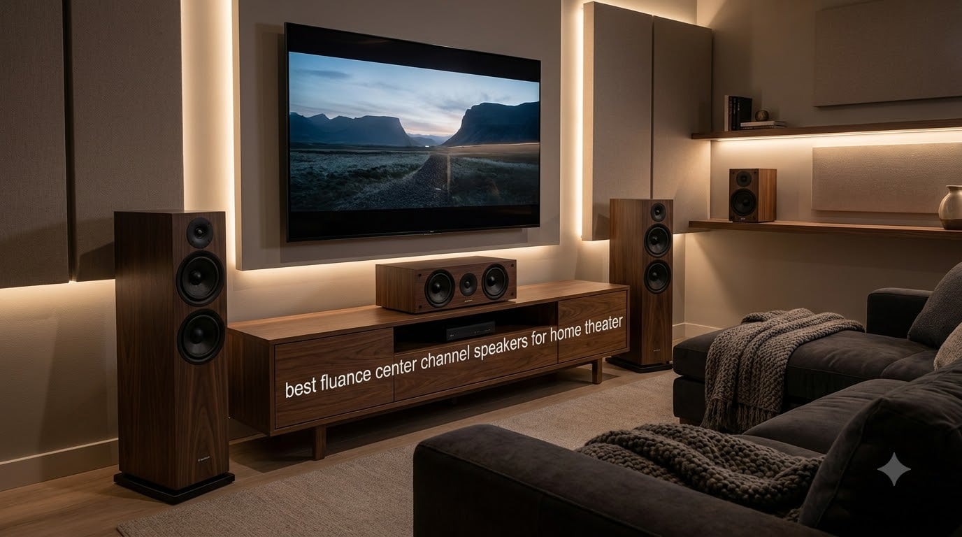 best fluance center channel speakers for home theater