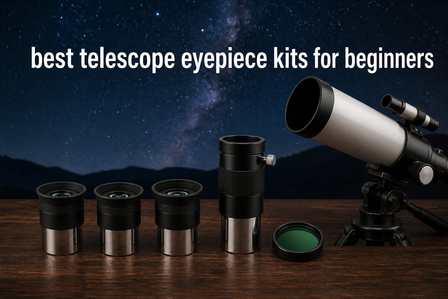 best telescope eyepiece kits for beginners