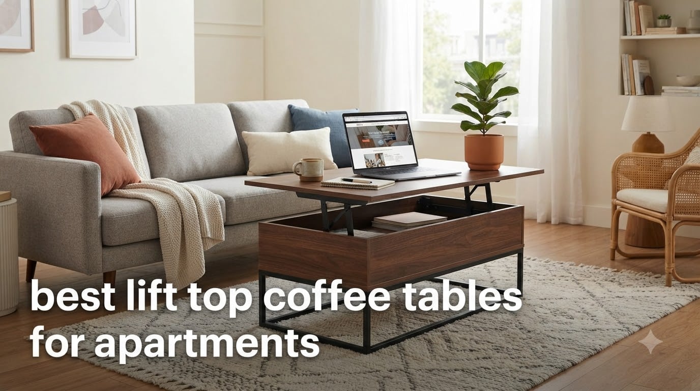 best lift top coffee tables for apartments