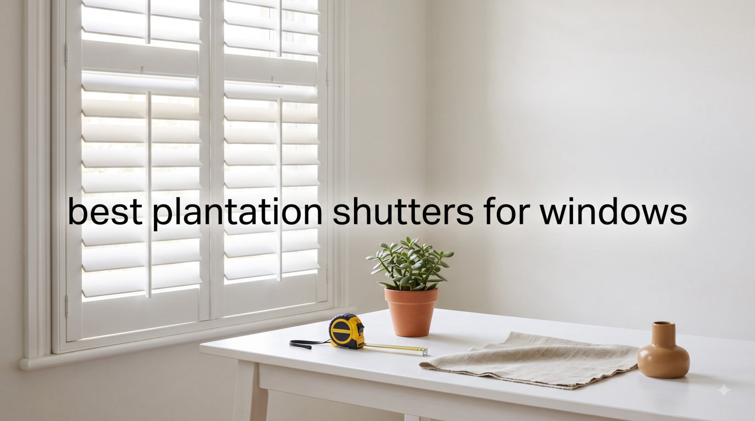 best plantation shutters for windows