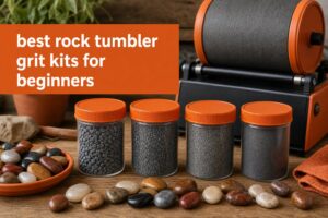 best rock tumbler grit kits for beginners