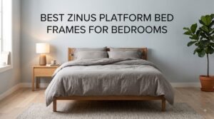 best zinus platform bed frames for bedrooms
