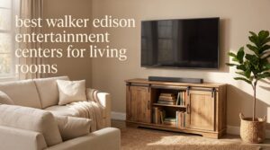 best walker edison entertainment centers for living rooms