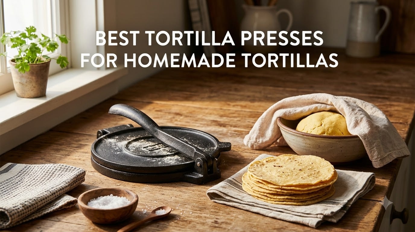best tortilla presses for homemade tortillas