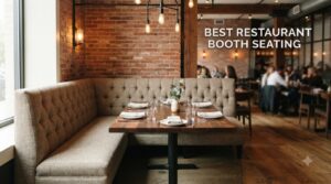 best restaurant booth seating