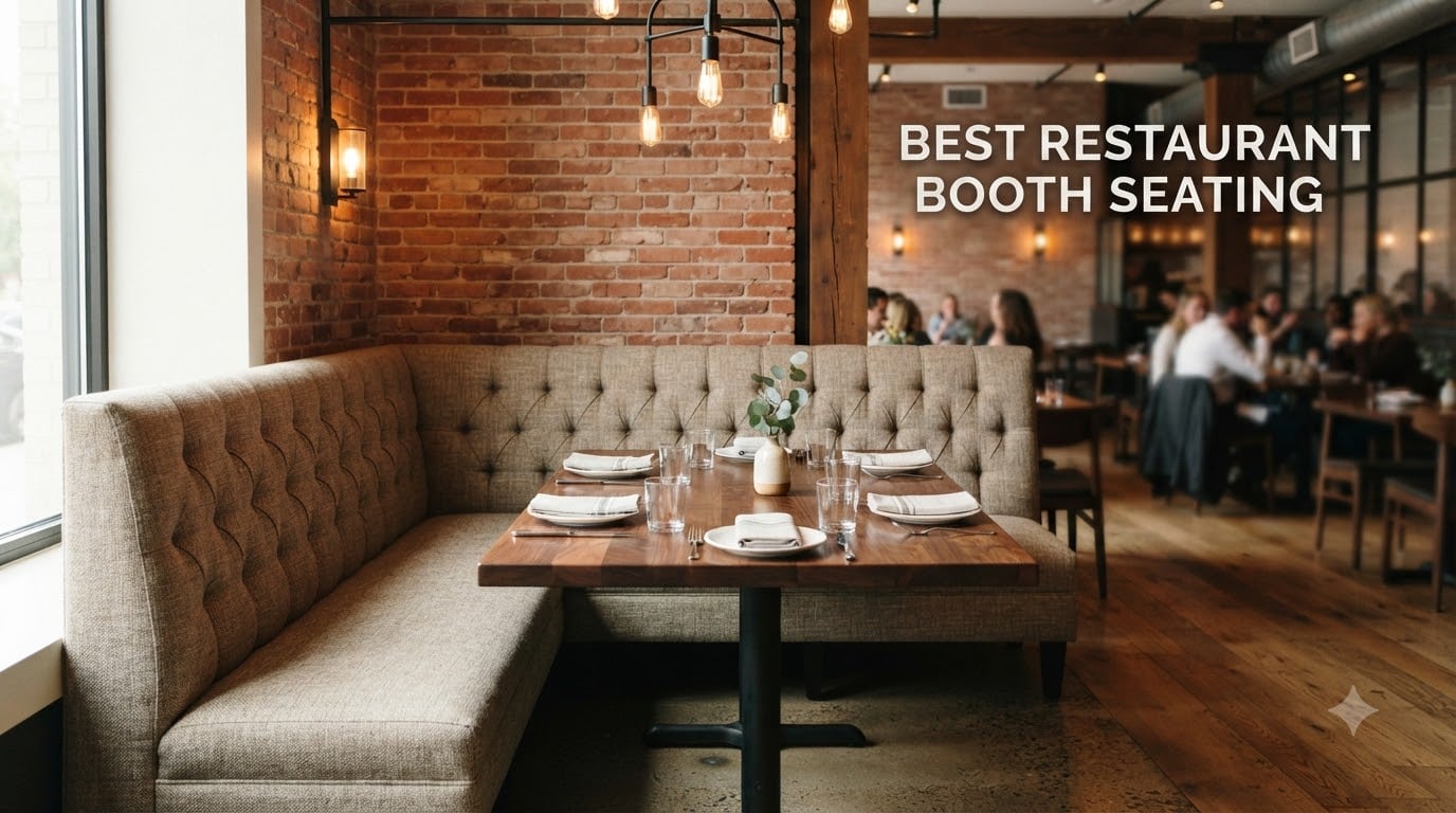 best restaurant booth seating