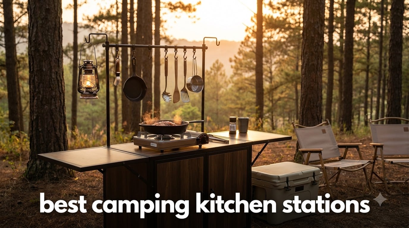 best camping kitchen stations