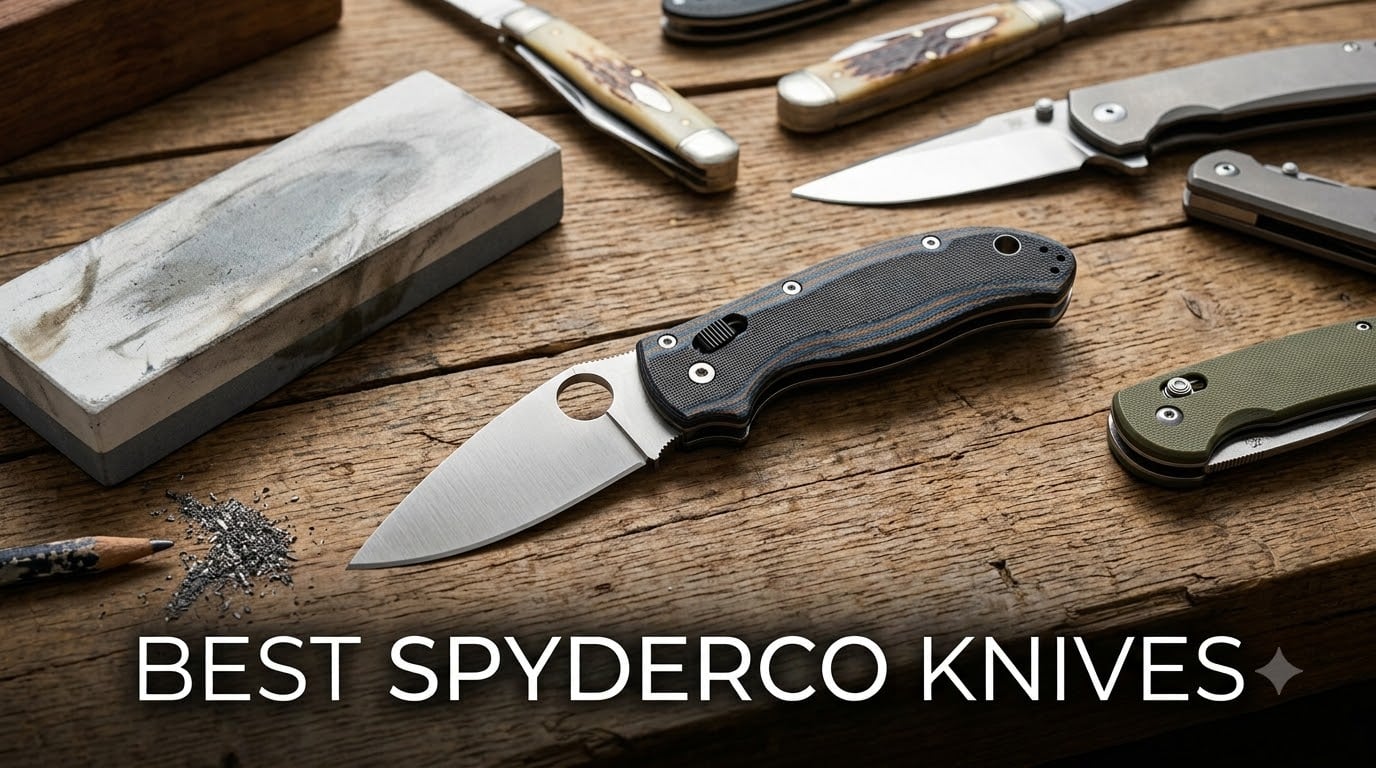 best spyderco knives