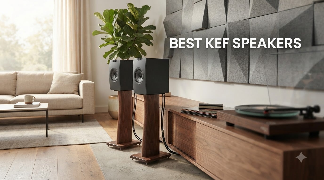 best kef speakers