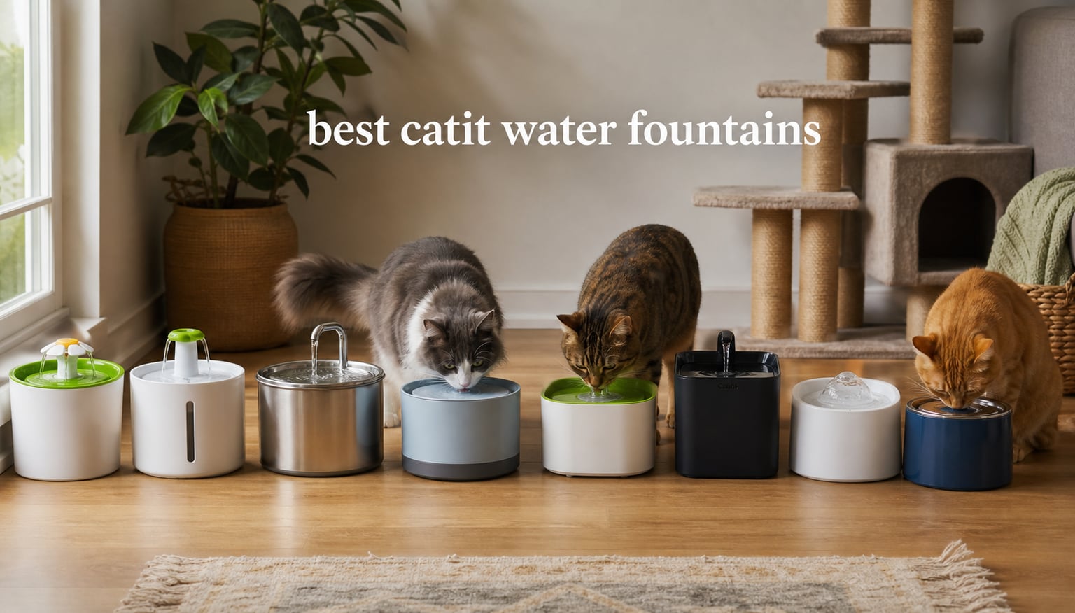 best catit water fountains