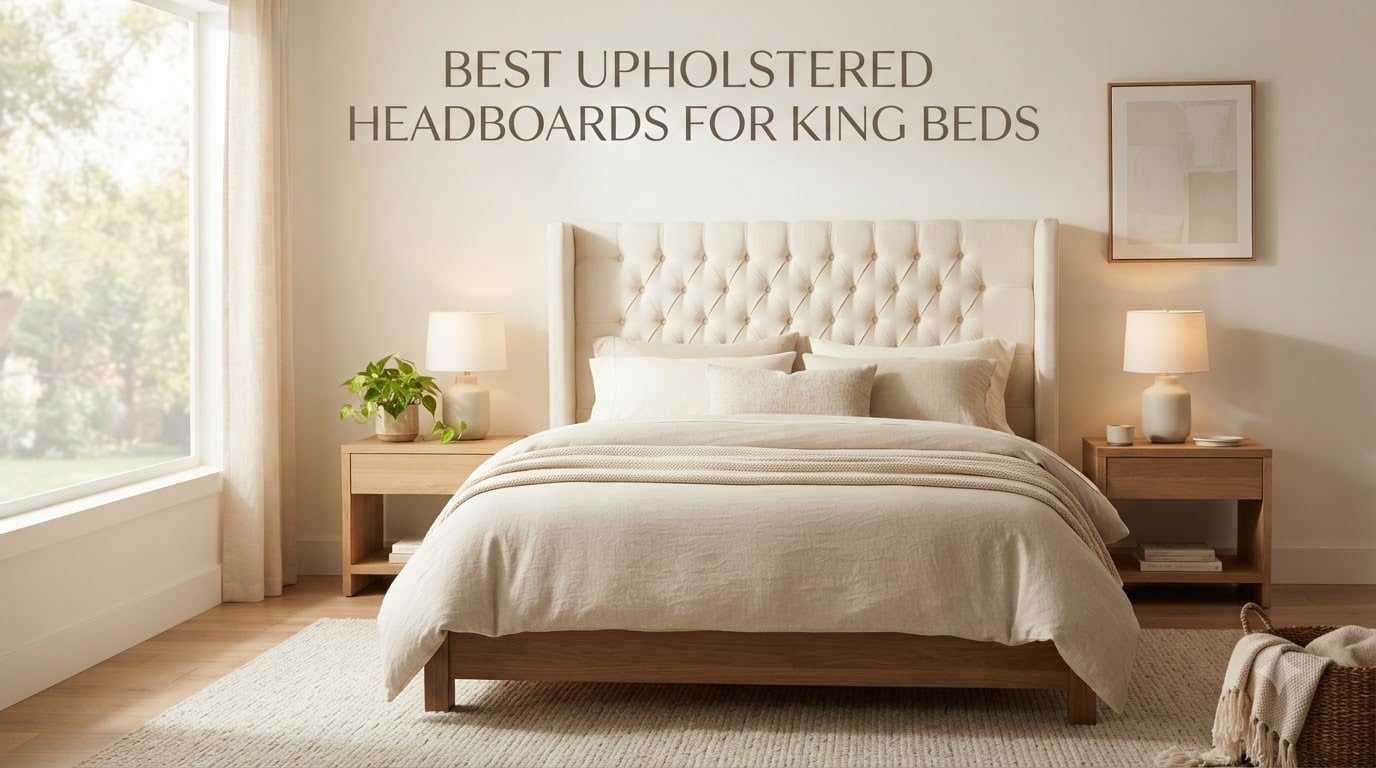 best upholstered headboards for king beds