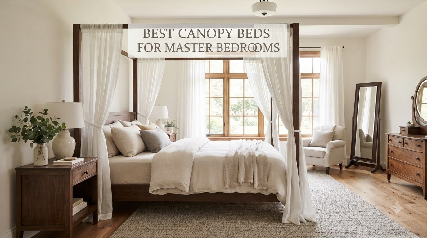 best canopy beds for master bedrooms