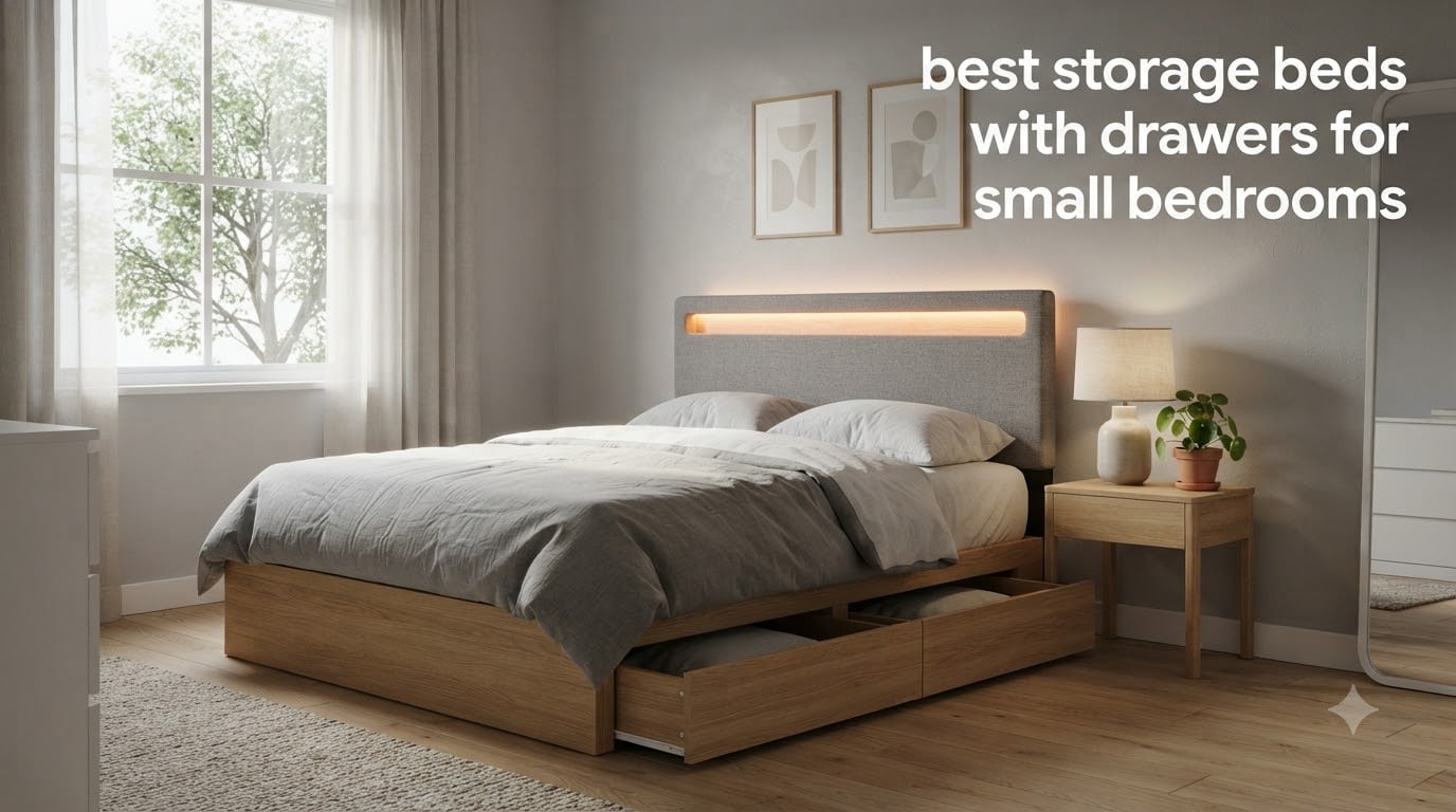 best storage beds with drawers for small bedrooms
