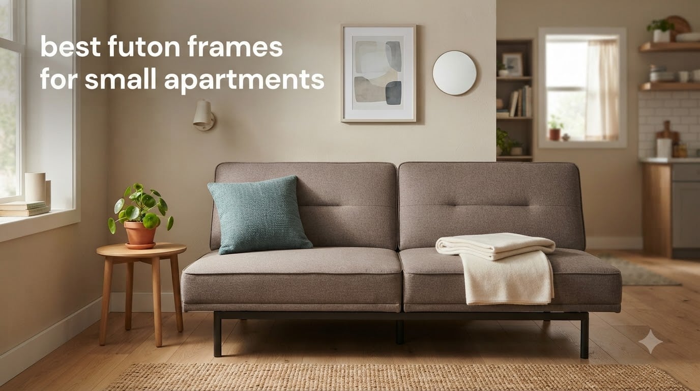 best futon frames for small apartments