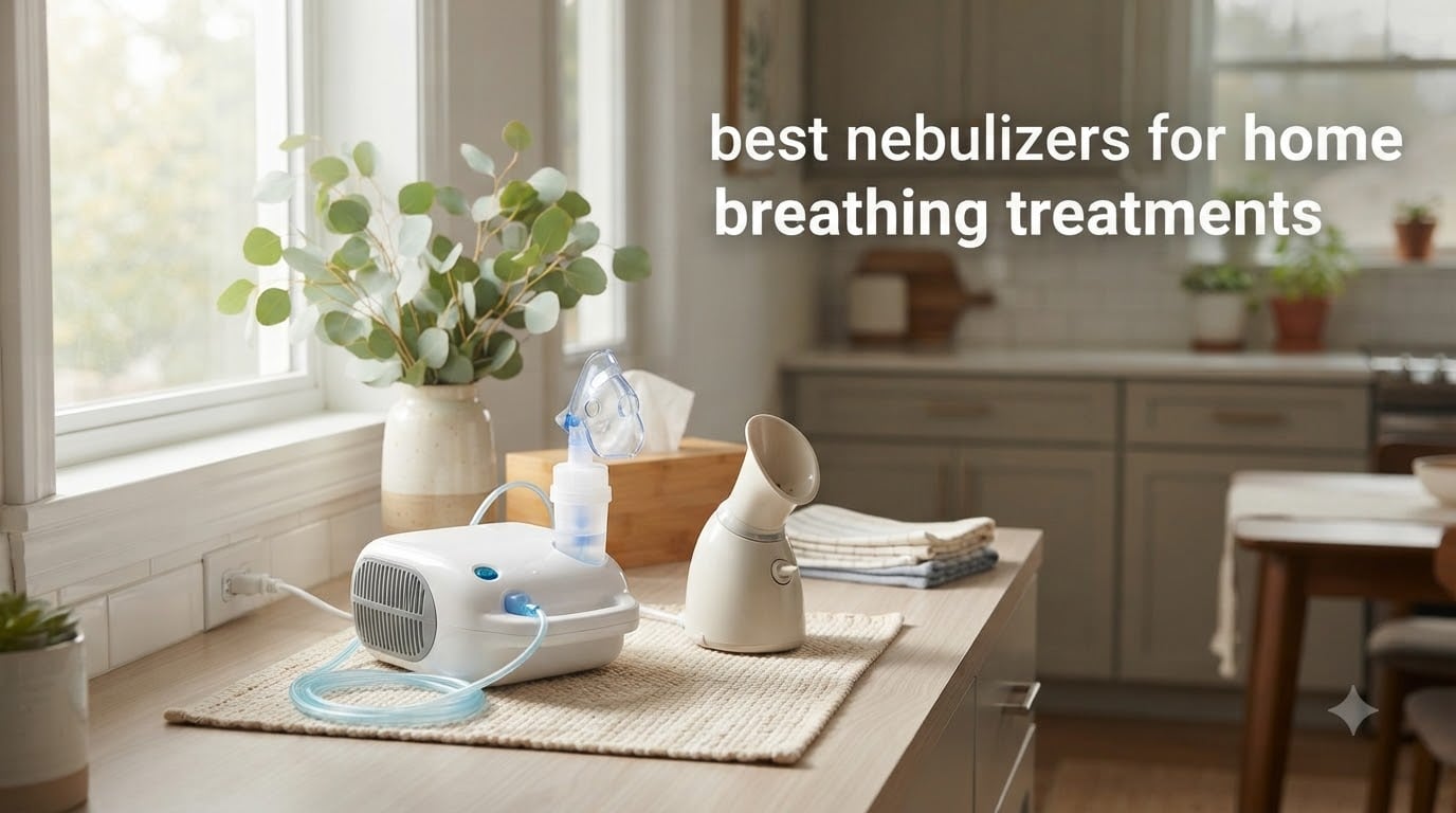 best nebulizers for home breathing treatments