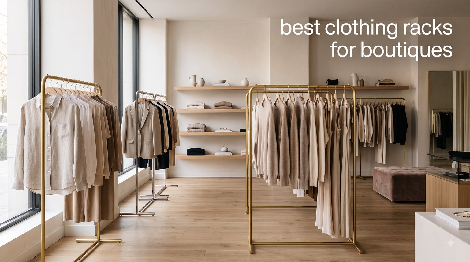 best clothing racks for boutiques