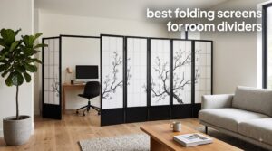 best folding screens for room dividers