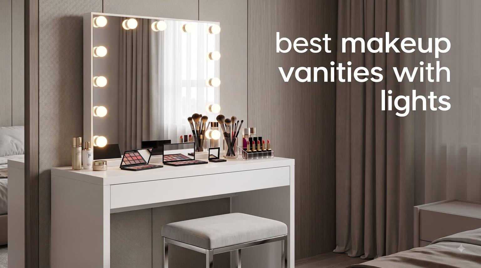 best makeup vanities with lights