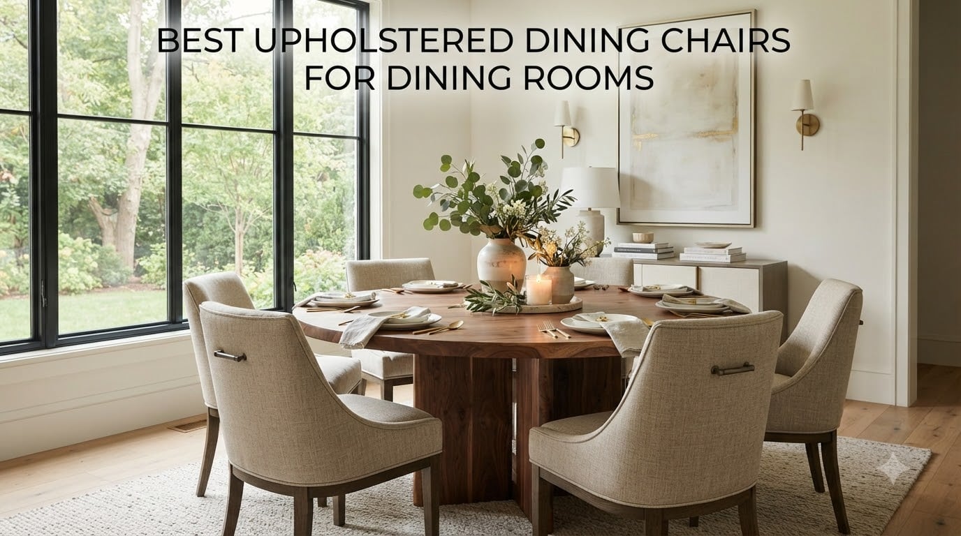 best upholstered dining chairs for dining rooms