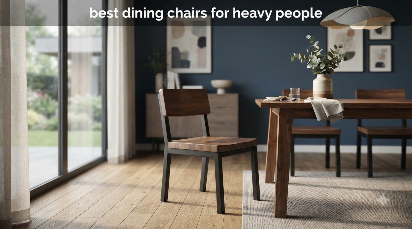best dining chairs for heavy people
