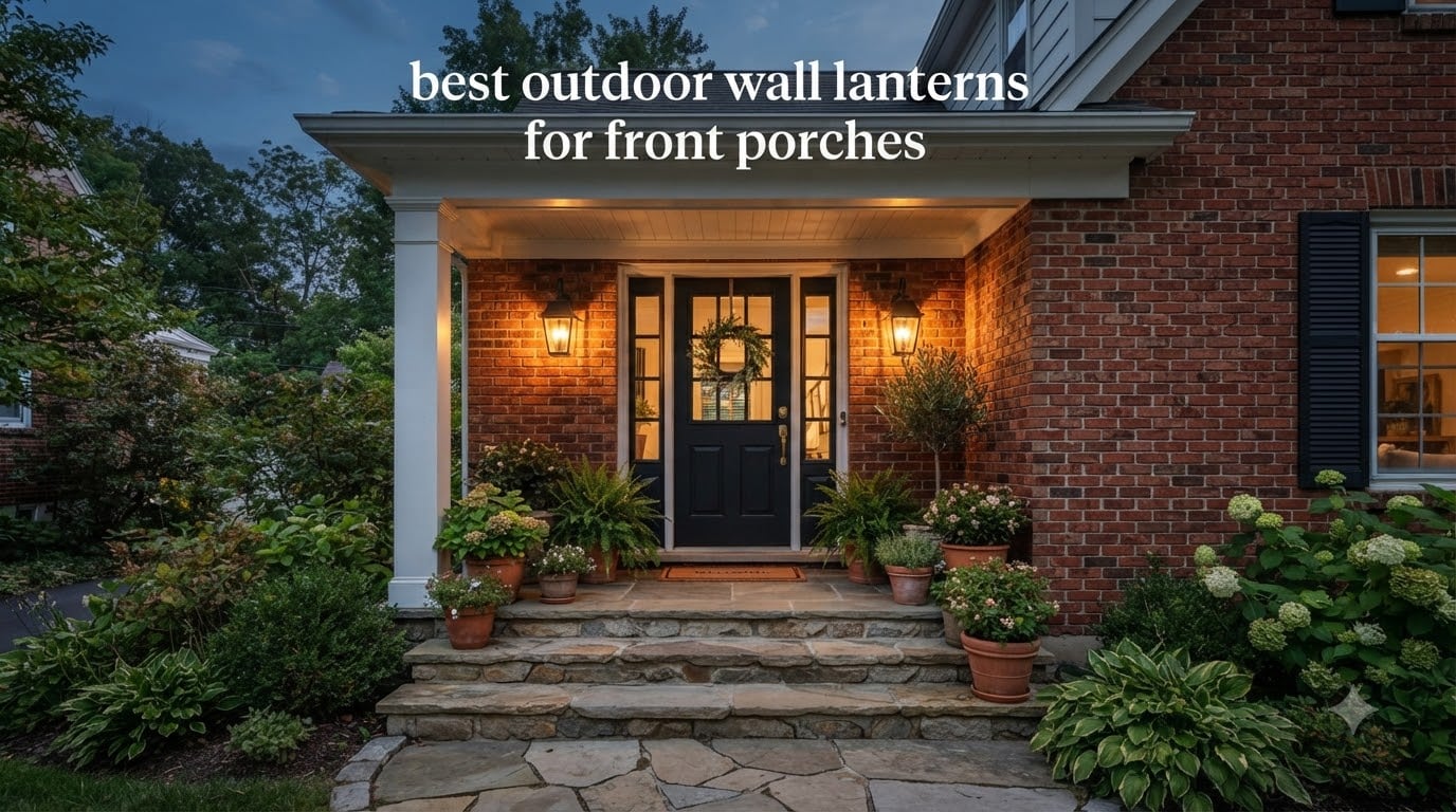 best outdoor wall lanterns for front porches