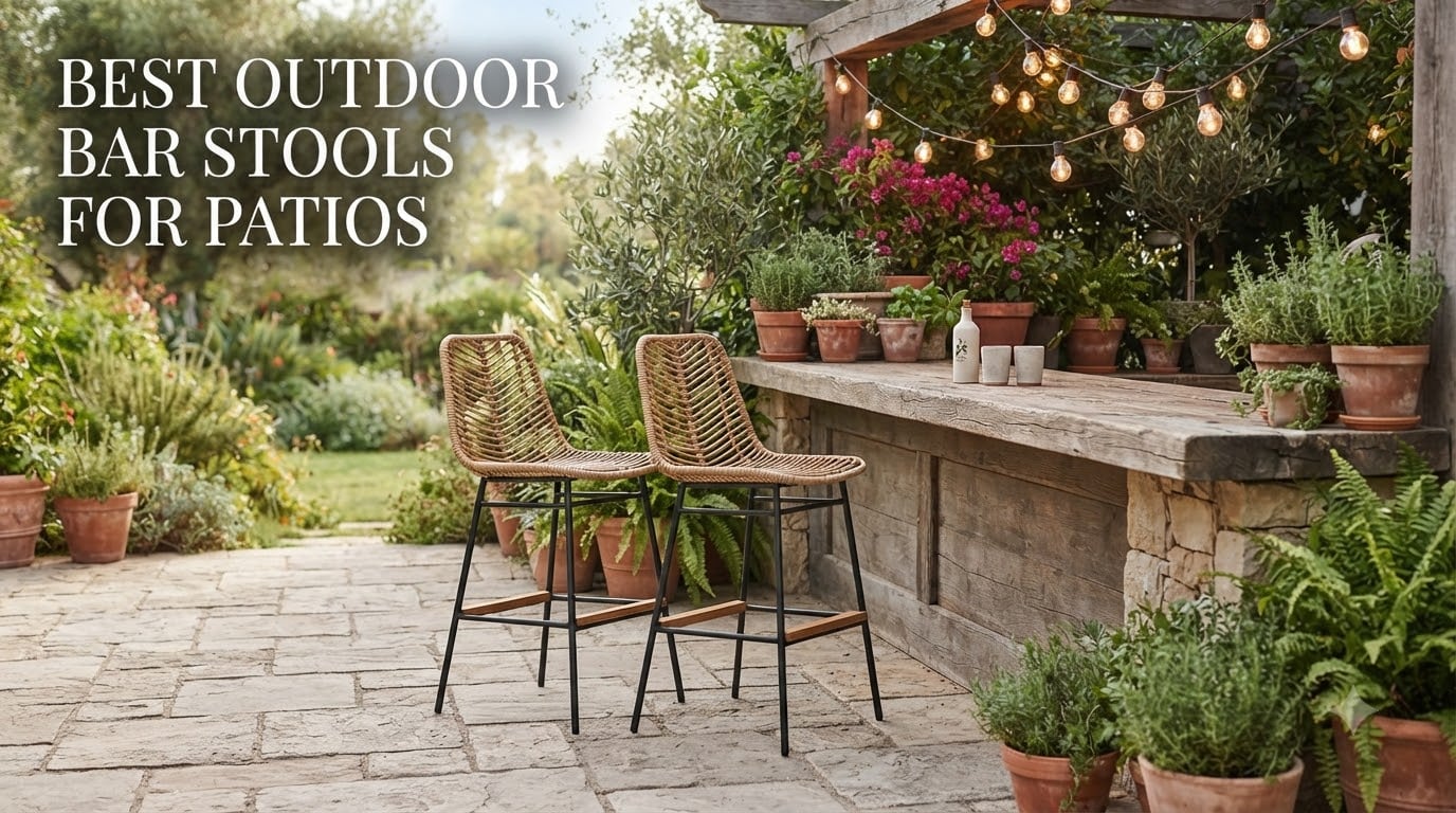best outdoor bar stools for patios