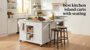 best kitchen island carts with seating
