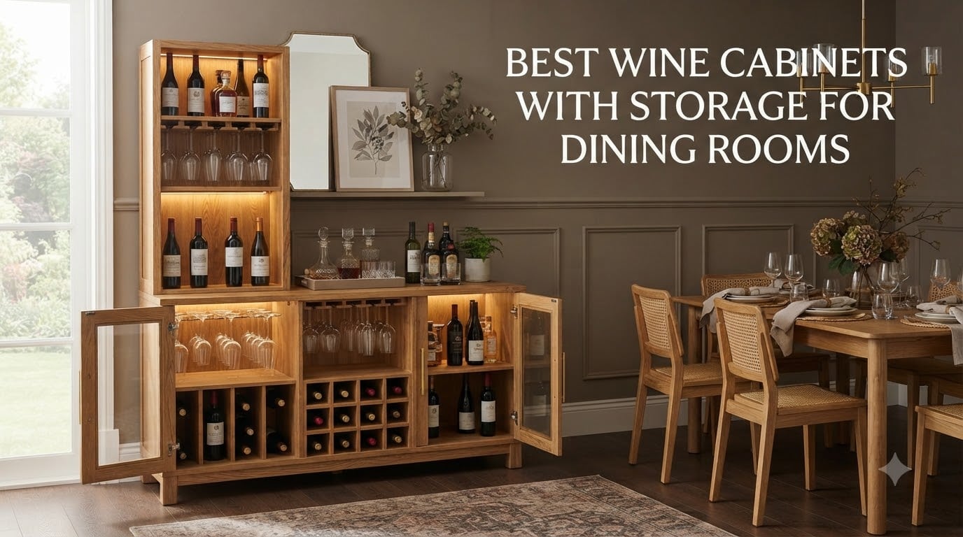 best wine cabinets with storage for dining rooms