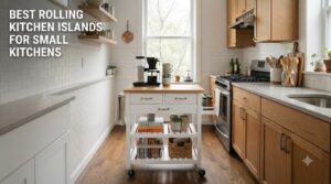 best rolling kitchen islands for small kitchens