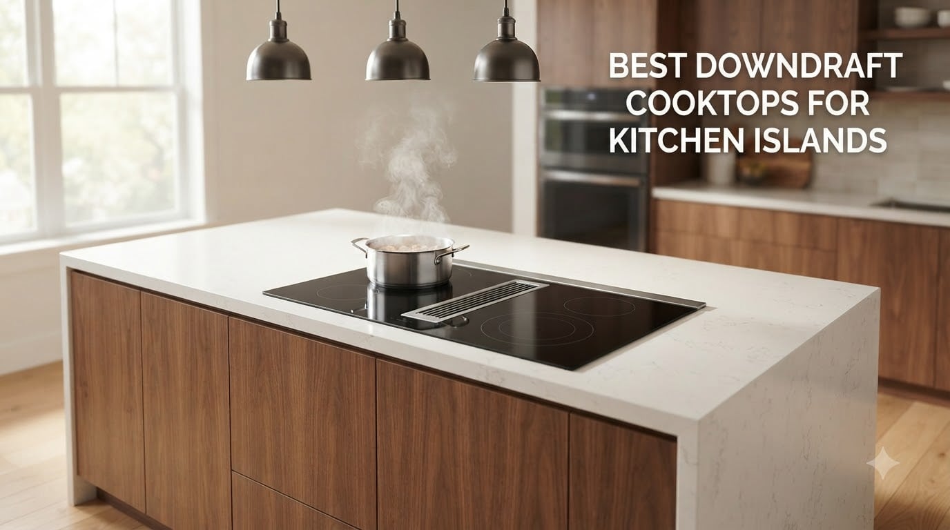best downdraft cooktops for kitchen islands