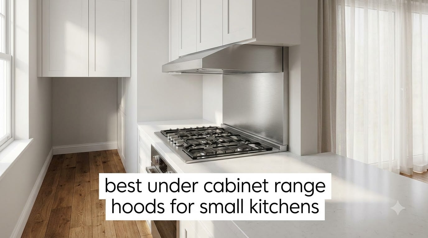 best under cabinet range hoods for small kitchens