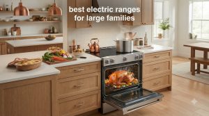 best electric ranges for large families