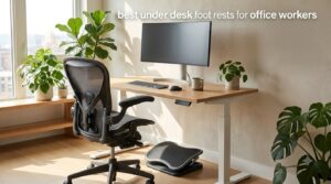 best under desk foot rests for office workers