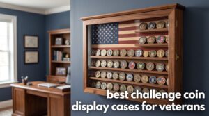 best challenge coin display cases for veterans