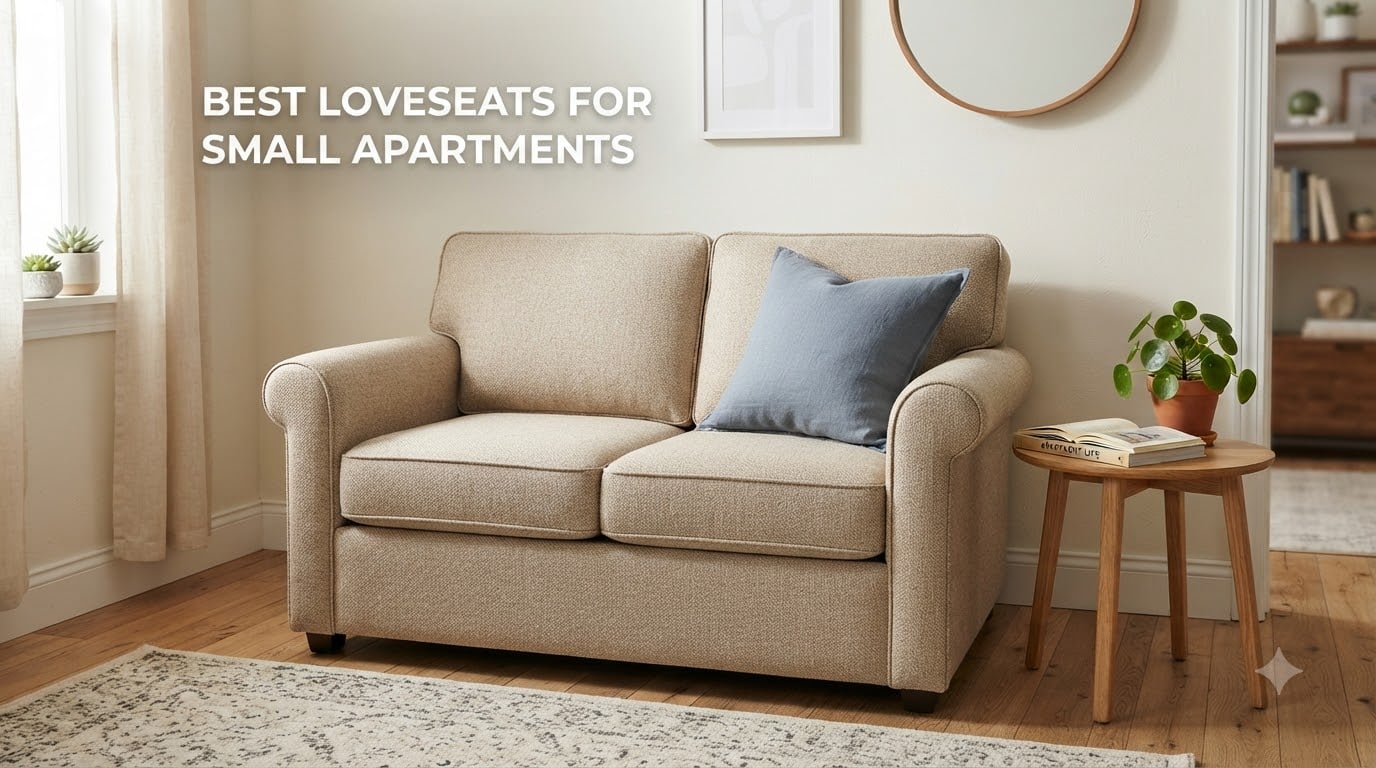 best loveseats for small apartments