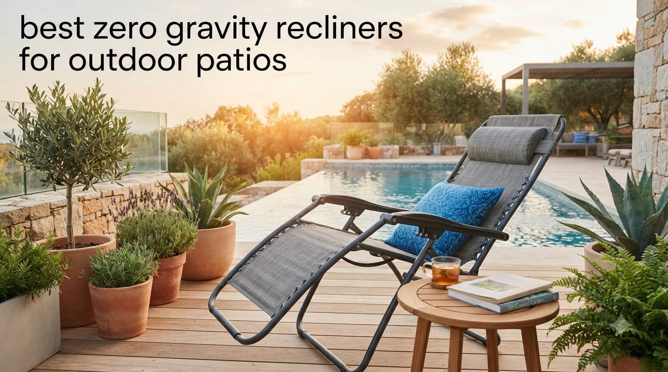 best zero gravity recliners for outdoor patios