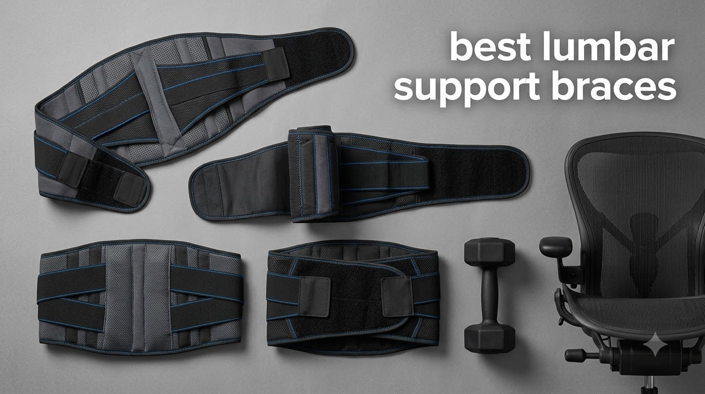 best lumbar support braces
