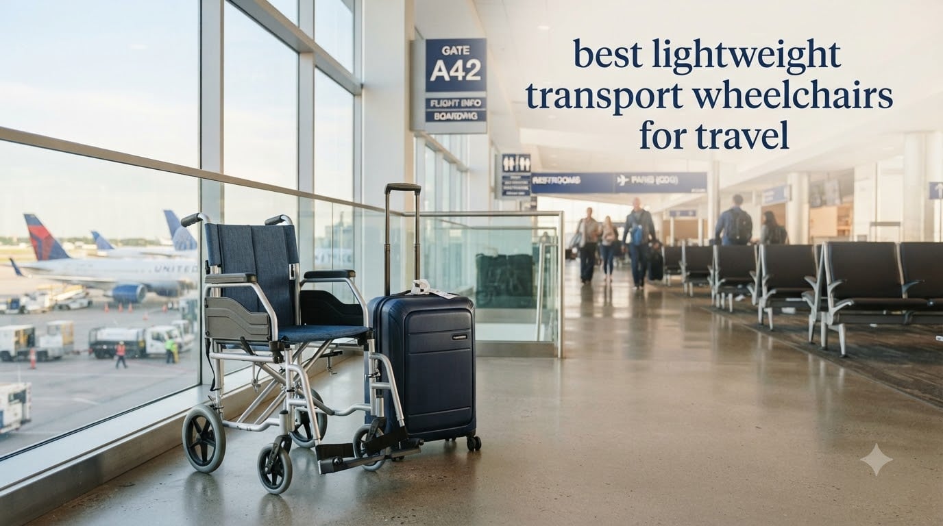 best lightweight transport wheelchairs for travel
