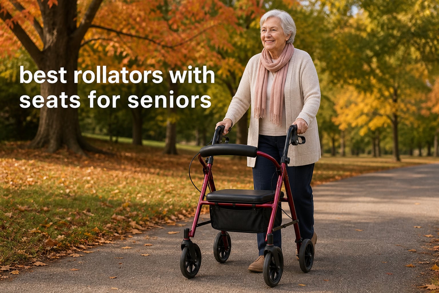 best rollators with seats for seniors